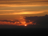 Sonnenuntergang von der Achalm klein