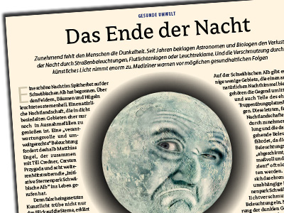 AOK Magazin das Ende der Nacht