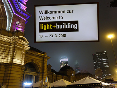 light and building frankfurt 2018