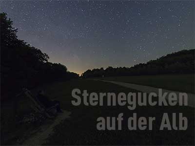 Sternegucken auf der Alb